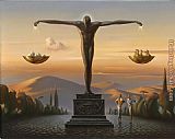 Vladimir Kush Our Time Together painting